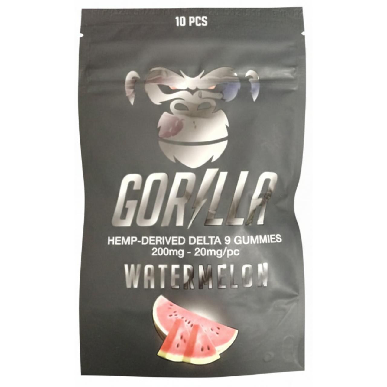 ジェラルド・ダバディ 9'0 / 22”ジェラルド・ダバディ 9'0 / 22” Gorilla Delta 9 THC Gummies 200MG (Pack of 10) | EcmVape