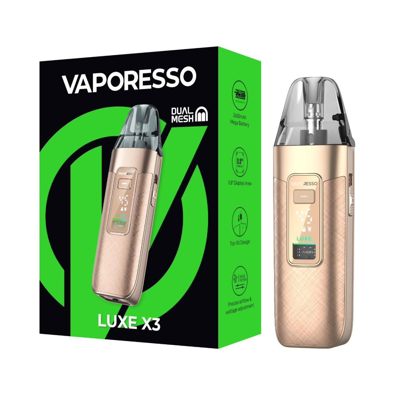 Buy Vaporesso Luxe X3 Kit Online—Authentic Pod Vape