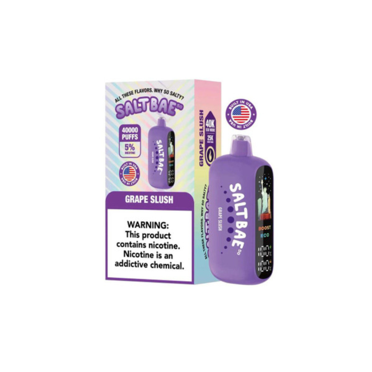 10 hc vape Salty as Fu*k (Bar Salts) 10ml main image 1