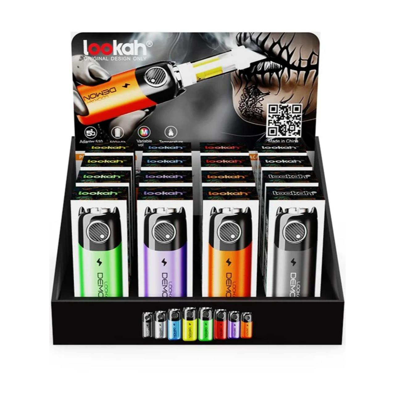 lookah load 510 vape pen battery reviews Lookah Demon 510 Voltage Battery Assorted Colors (Pack of 16)