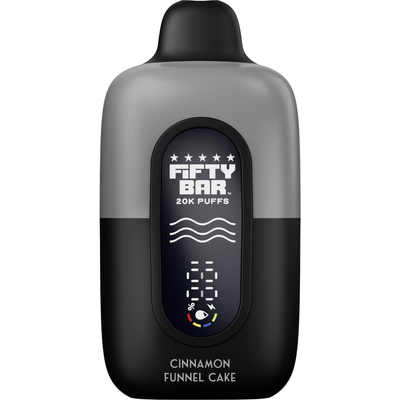 cinnamon vape disposable Fifty Bar V2 Silver Series 2% (20k Puffs) POTV ONE Advanced Vaporizer Kit Flum UT Bar Eco BREEZE FLAVORS:ANEJO