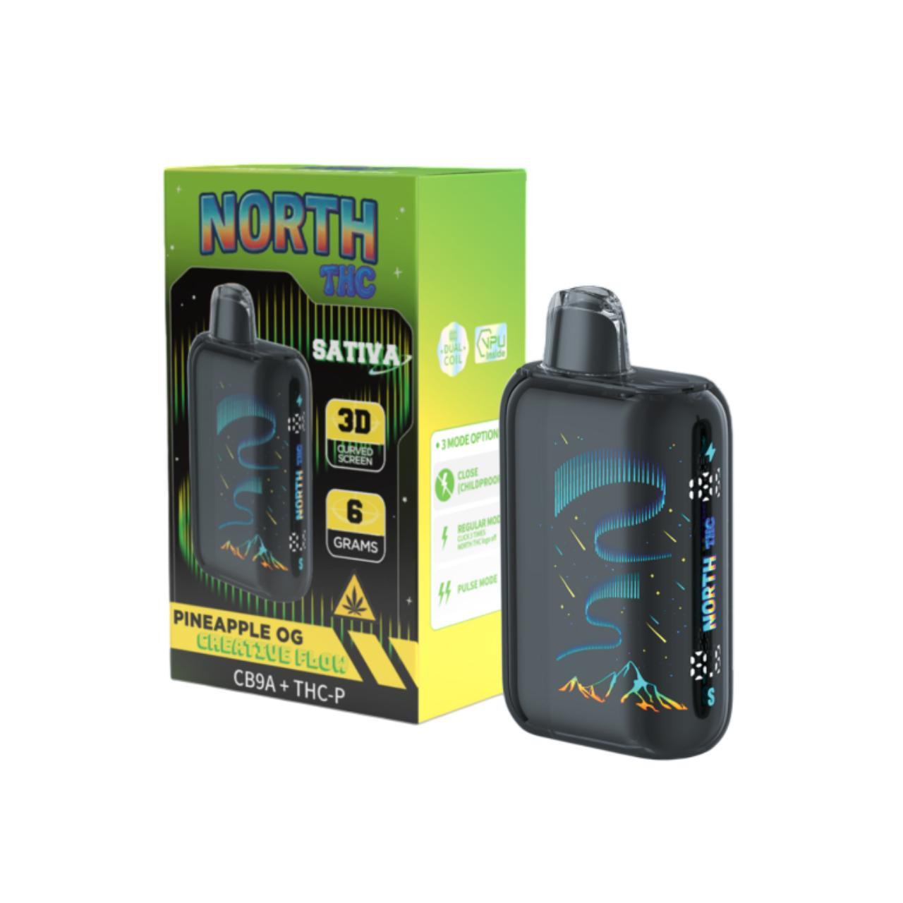 buy thcp vapes online Buy 4000 MG THCP Pineapple Diesel Sative Vape Online main image 0