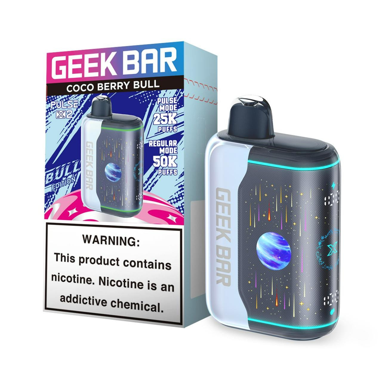 haunted blueberry geek bar for sale Buy Pulse X2 50K Puffs Disposable Vape Refillable Pod Kits Flavour:Red Punch Ice Geek Bar Pulse 15k