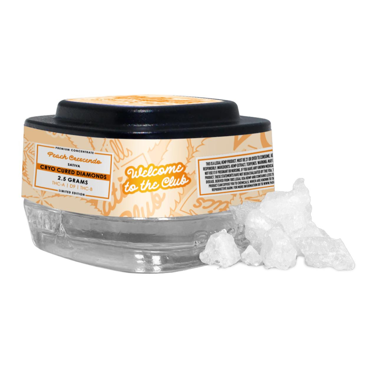 Hidden Hills Zatics Club Cryo Diamonds Badder 2.5G | EcmVape