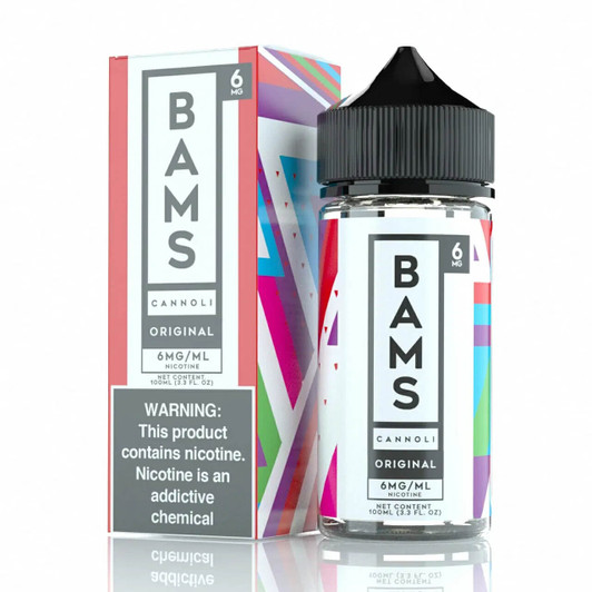 Bam's Cannoli Original Cannoli 100ml E-Juice