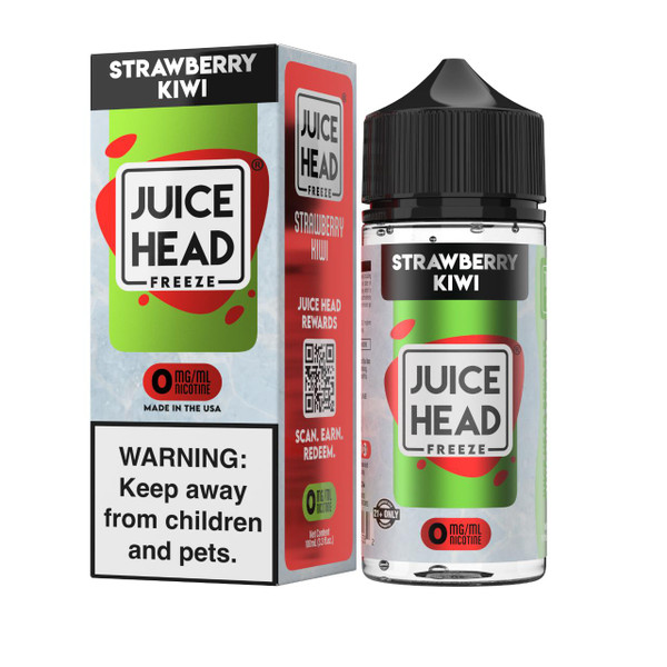 Juice Head Freeze Strawberry Kiwi 100ml E-Juice 0mg