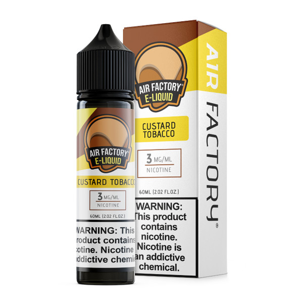 Air Factory Custard Tobacco 60ml E-Juice 3MG