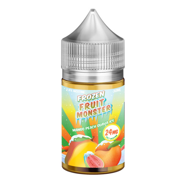 Frozen Fruit Monster Mango Peach Guava Ice Salt 30ml E-Juice