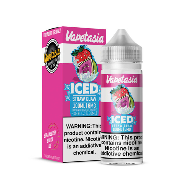 Vapetasia Killer Fruits Iced Straw Guaw 100ml Synthetic Nicotine E-Juice