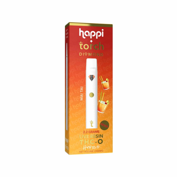 Torch X Happi Diamond THC O 2.2G Disposable Mai Tai