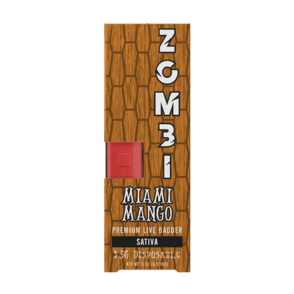 Zombi Live Badder Disposable 3.5G-Miami Mango