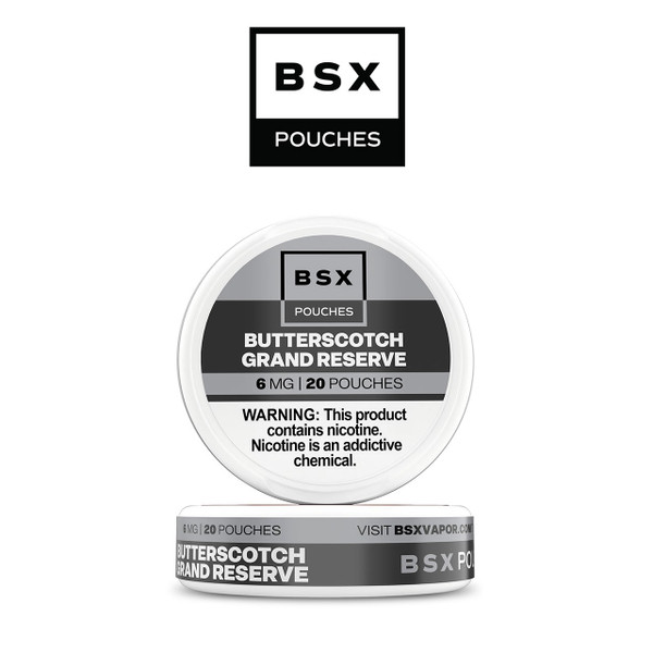 BSX Nicotine Pouches - 1PK Butterscotch Grand Reserve 6MG