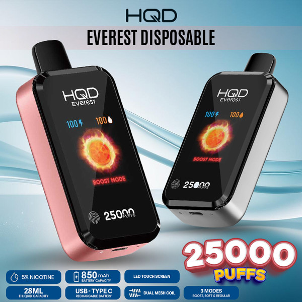 HQD Everest 25000 Puff Disposable