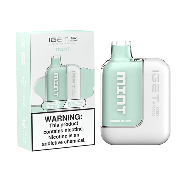 IGET Sun KP20000 Puff Replaceable Disposable Device  Mint