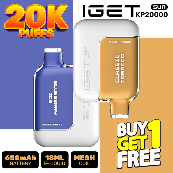IGET Sun KP20000 Puff Replaceable Disposable Device