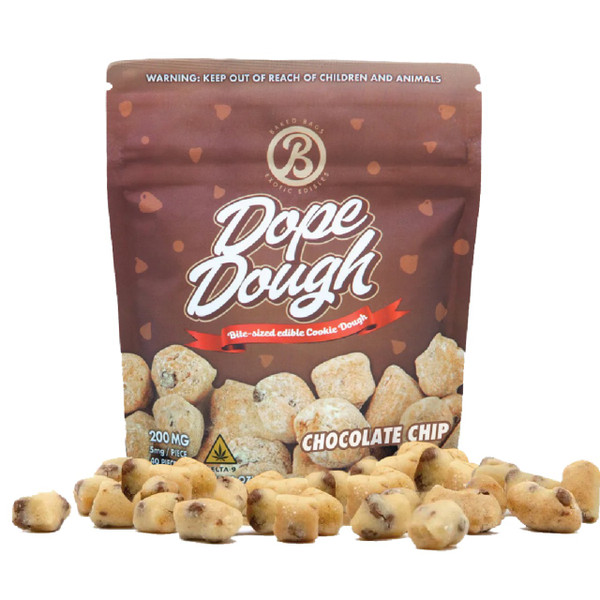 Dope Dough D9 Infused Cookie Dough - 200MG Chocolate Chip