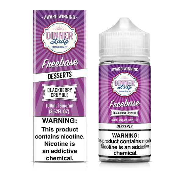 Dinner Lady Blackberry Crumble 100ml E-Juice 6mg