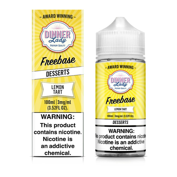 Dinner Lady Lemon Tart 100ml E-Juice 3mg