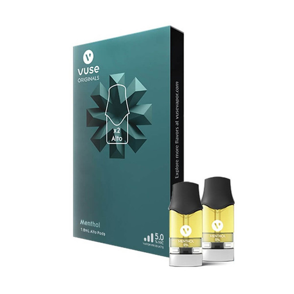 Vuse Alto Prefilled Replacement Pod 1.8ML - 2PK Menthol