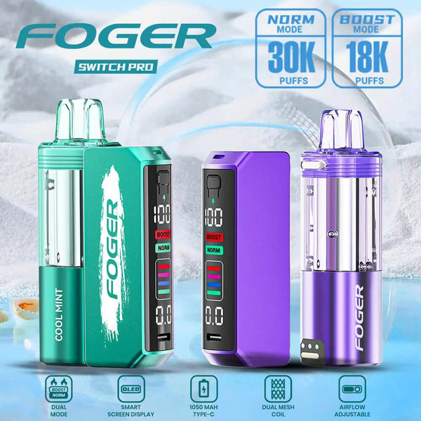 Foger Switch Pro Disposable | 30K Puffs