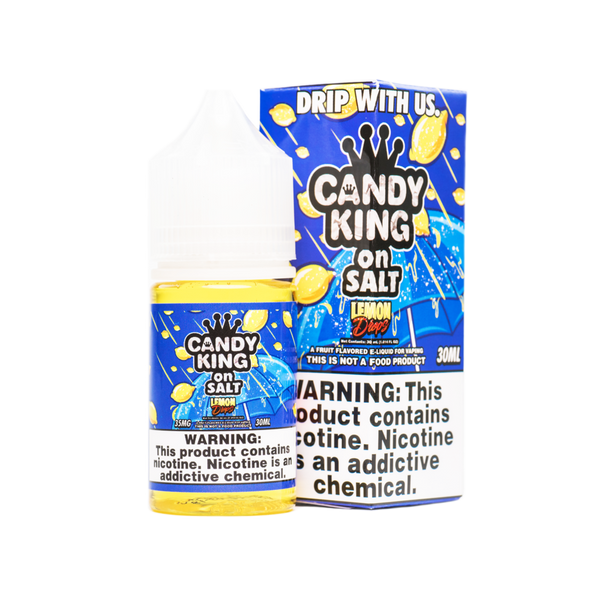 Lemon Drops Salt E-Liquid 30ml by Candy King on Salt eJuice