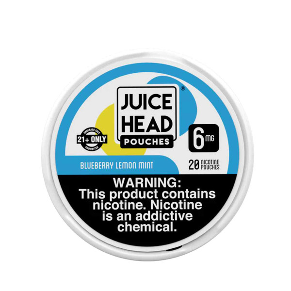 Juice Head Nicotine Pouches - 1PK - Blueberry Lemon Mint 6mg