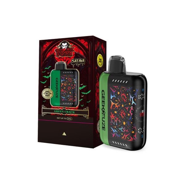 GeekFuze Vampor THC-P Live Resin Diamond Disposable 5G- Green Crack - Sativa
