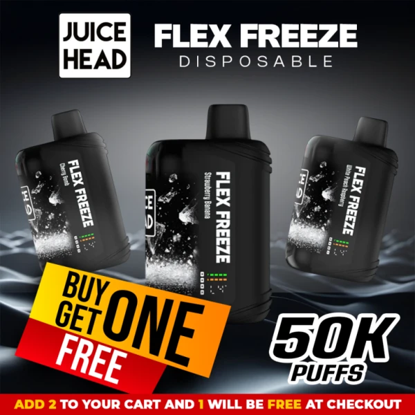 Juice Head Flex Disposable |  50K Puffs - Buy 1 Get 1 Free