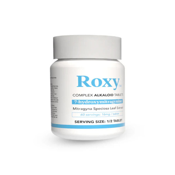 Roxy Complex Alkaloid Tablets bottle – 30ct