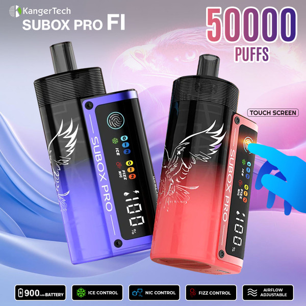 Kanger SUBOX PRO FI NIC+ICE+FIZZ CONTROL 50K Puff Disposable