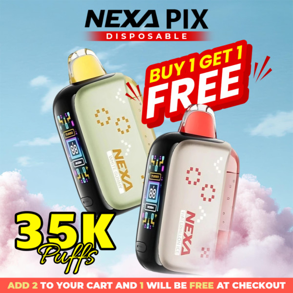 NEXA PIX Disposable | 35K Puffs - Buy 1 Get 1 Free