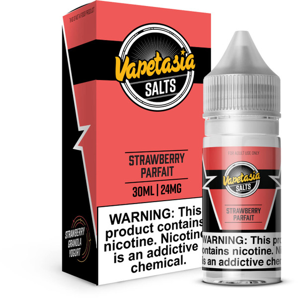 Vapetasia Salts Strawberry Parfait 30ml E-Juice