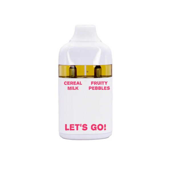 NYB Lets Go Takeoff Blend Live Resin Disposable 6ML Cereal Milk-Hybrid Fruity Pebbles-Hybrid Device