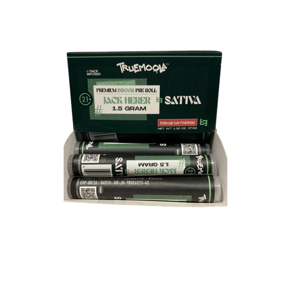 Truemoola Infused Happy Tube THCP Preroll 1.5G-Jack Herer Sativa
