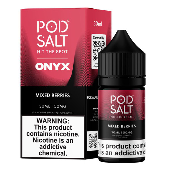 Pod Salt Onyx Mixed Berries 30ml Salt E-Juice