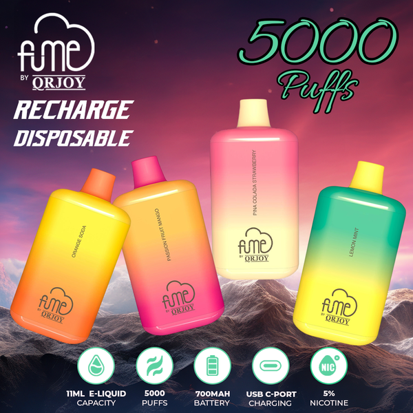 FUME Recharge 5K Puff Disposable