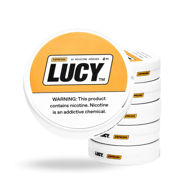 Lucy Nicotine Pouches - 5PK Espresso - 4MG