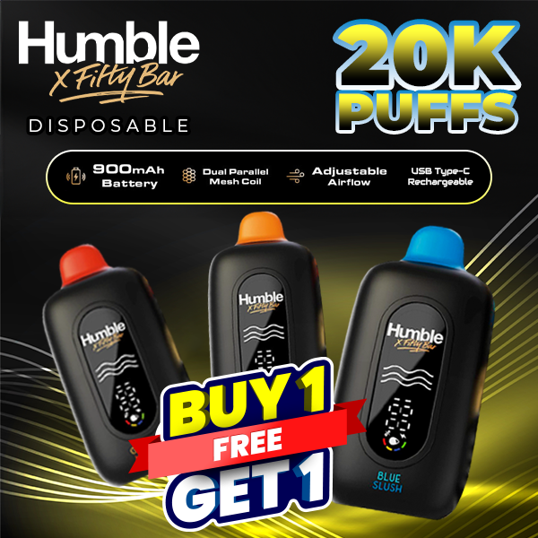 Humble x Fifty Bar 20K Puff Disposable