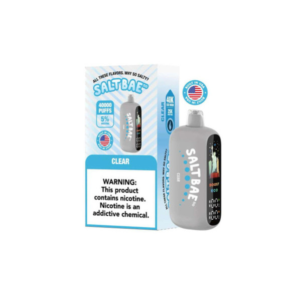 Salt Bae 50 40K Puff Disposable-Clear