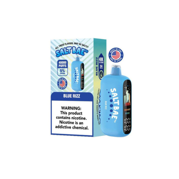 Salt Bae 50 40K Puff Disposable-Blue Rizz