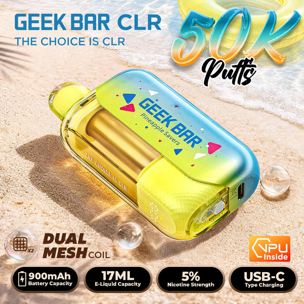 Geek Bar CLR 50K Puff Disposable