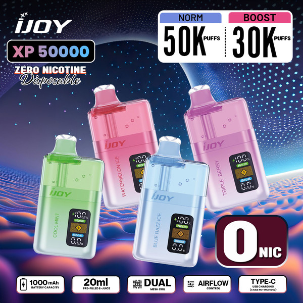 IJoy XP50000 Zero Nicotine Disposable