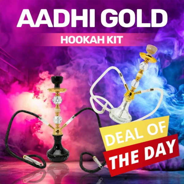 Aadhi Gold Hookah Kit