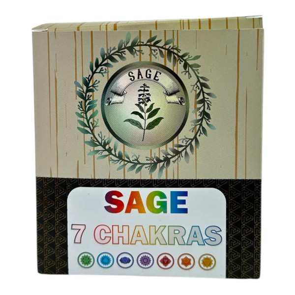 SAGE - 6CT DISPLAY 7 CHAKRAS