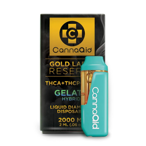 CannaAid THCA Gold Reserve Blend Disposable 2ML-Gelato hybrid