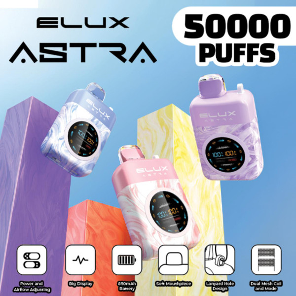 Elux Astra 50K Puff Disposable