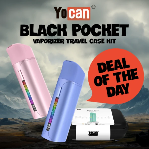 Yocan Black Pocket Vaporizer Travel Case Kit