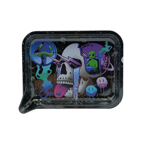 Get Lost Mini Magnectic 3D Tray Galaxy Skull