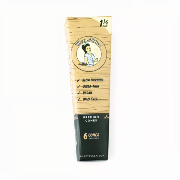 Blazy Susan 1-14 Cones 1PK -6CT Unbleached