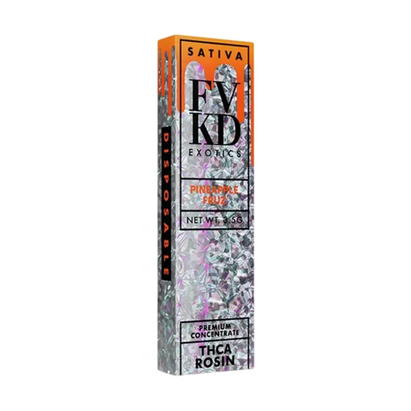 FVKD Exotics THCA Rosin Disposables 3.5G  Pineapple Fruz Sativa